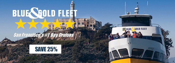 Save up to 50% Off San Francisco Bay Tours, Alcatraz Cruises