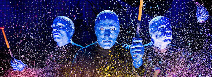 Click here for online discount tickets for Blue Man Group