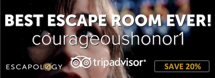 Escapology Tampa. Save 20% with Free Coupon Code