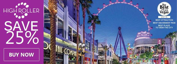 High Roller Discount Tickets. Save 25% with Coupon Code. Instant Ticket Delivery!