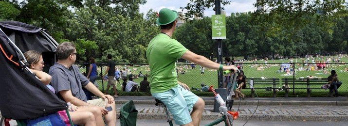 Peter Pen's Central Park Pedicab Tours. Lowest Price!