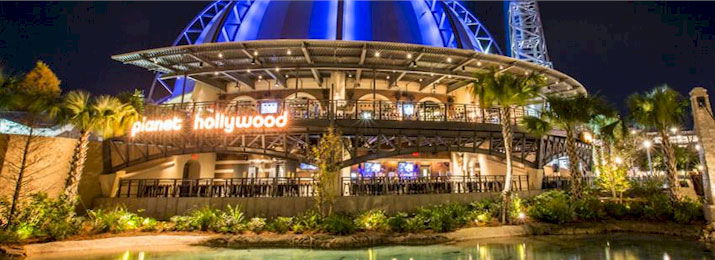 Planet Hollywood Restaurant. Save $10.00