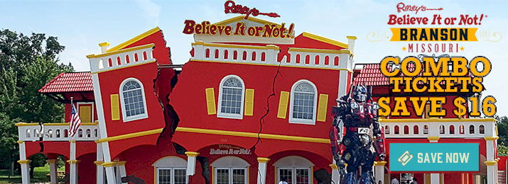 Ripley's Believe It or Not!Â© Branson. Save up to 30%