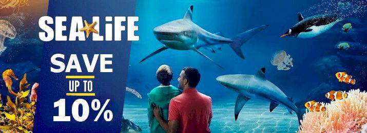 Sea Life Aquarium Mall of America - Save 10% | Destination Coupons