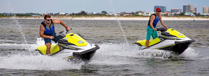 Hourly Jet Ski Rentals in Orange Beach