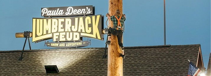 Save 10% Off Paula Deen's Lumberjack Feud Show! Save with Free Discount Travel Coupons from DestinationCoupons.com!