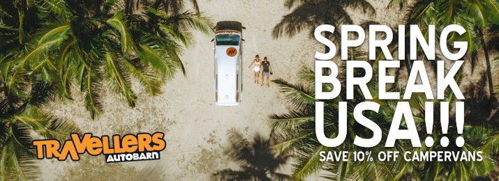 Save an Additional 20% Off Travellers Autobarn Campervans USA