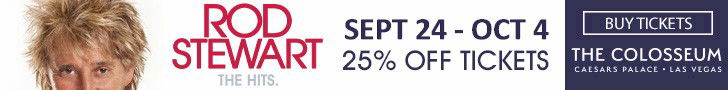 Rod Stewart Show Tickets. Save 25% with Exclusive Coupon Code